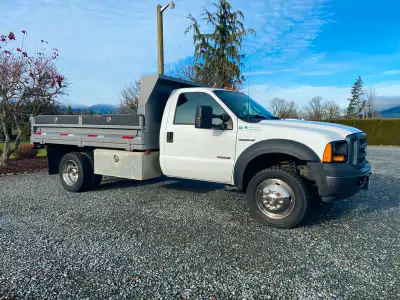2006 Ford F450 Super Duty XL (Power Stroke Diesel) Dump Truck, 2wd, 11ft. Hydraulic dump box, Automa...