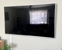 Moving* 65” Panasonic 4K Ultra HD smart TV &amp; wall mount 