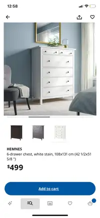 Ikea Hemnes Dresser 