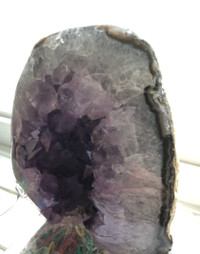 Deep Purple Amethyst Cluster, Amethyst Geode, Raw Amethyst, Amet
