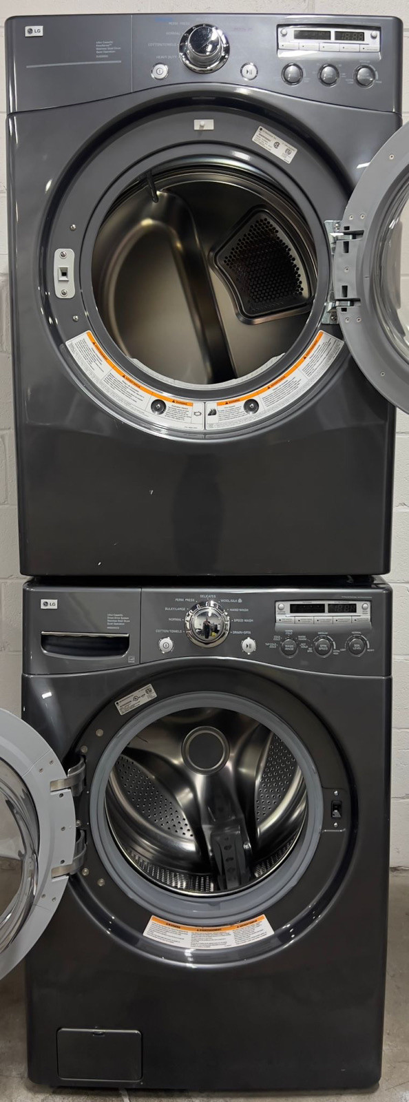 - SALE! Stackable SET “LG” Washer / Electric Dryer H39/W27/D29 in Washers & Dryers in Barrie - Image 2