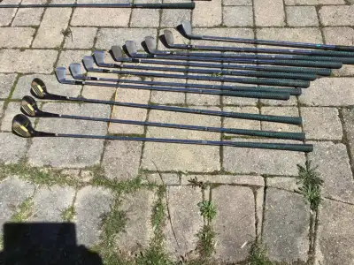 Golf club set $40, View more