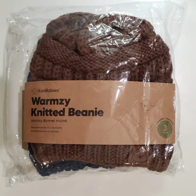 3 New KeaBabies Warmzy Knitted Beanies – Only $10 in Other in Downtown-West End - Image 11