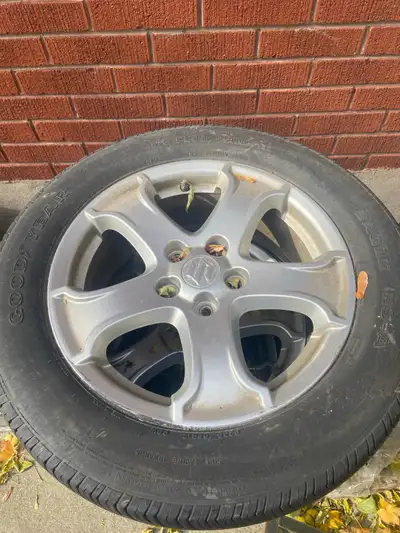 Comes with 4 Tire sensors installed Aluminum 5 Bolt Rims 235/55R17 Goodyear Eagle RS-A tires Open to...
