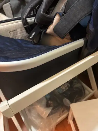Uppababy Vista and bassinet with stand and a lot of add ons , View more