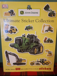Brand New John Deere Ultimate Sticker Collection Workbook