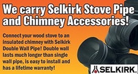 CHIMNEY - Stainless - Double Wall - Venting  Wood Stoves