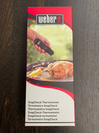 Weber instant Read BBQ Thermometer (New)