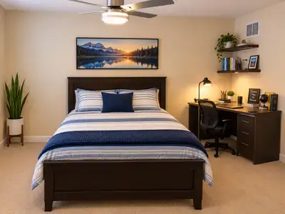 Key Features: • 1 bedroom • 1 Full Washroom attached • Fully Furnished • Girls Only Available From:...