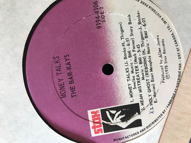 Bar-Kays Stax funk breaks LP vg++ in CDs, DVDs & Blu-ray in City of Toronto - Image 3