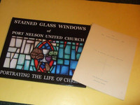 Stained Glass Windows Port Nelson United Church Burlington