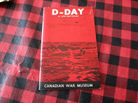 1971 WW2 D-DAY CANADA WAR MUSEUM BOOK $5.00 SWETTENHAM