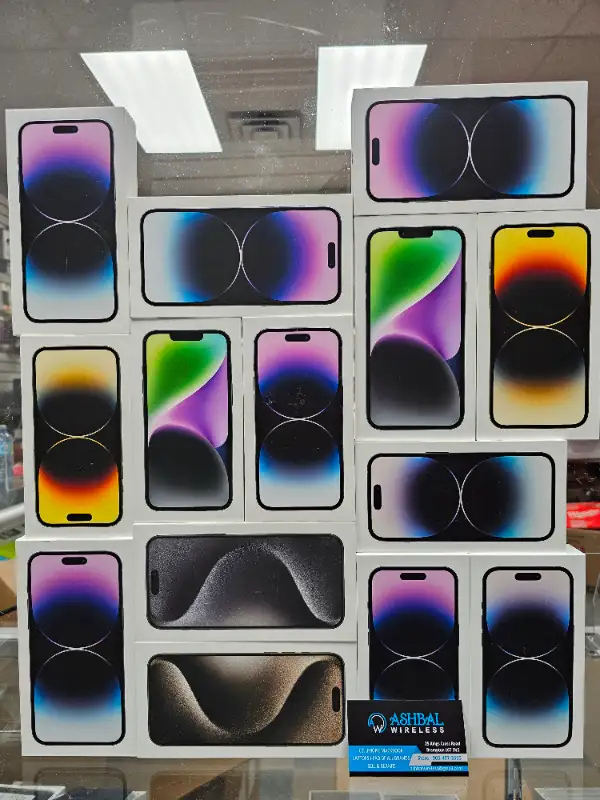 Brand New iPhone 14/14 +/14 Pro/14 Pro Max/15/15 +/15 Pro/ProMax63436970591105121