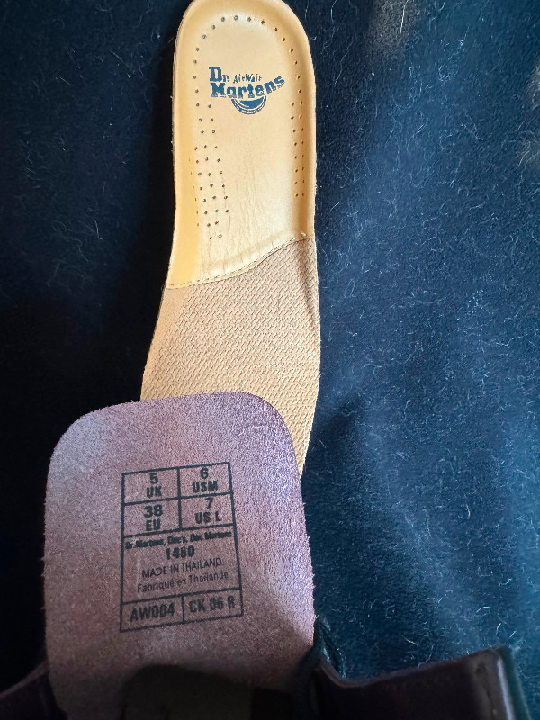 Doc  Marten Purple 8  hole boots. Unisex in Women's - Shoes in Moose Jaw - Image 2