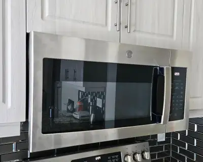 GE over the range microwave parts- need repair , good for parts, View more
