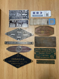Wanted: Locomotive builder plates