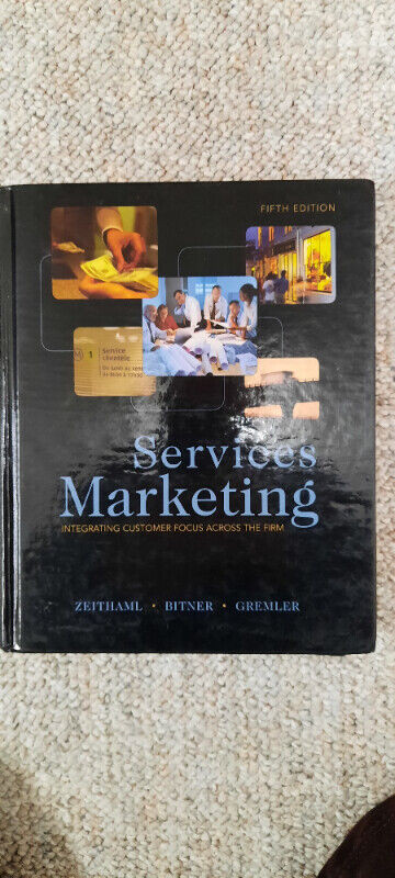 Services Marketing in Textbooks in Kitchener / Waterloo