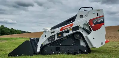 Looking for compact power on your next job? Our Bobcat MT100 mini track loader is available for rent...