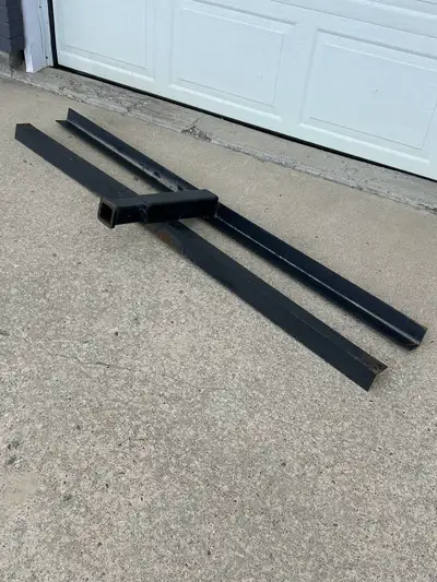 Boat hitch from my camper, was bolted on, but I went with a heavy duty welded one instead.