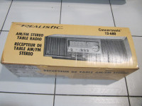 Realistic Concertmate Model 12-680 AM/FM Stereo Radio Circa 1975