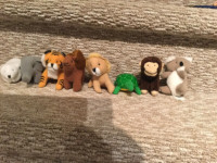 8 VINTAGE NATIONAL WILDLIFE FEDERATION STUFFED ANIMALS