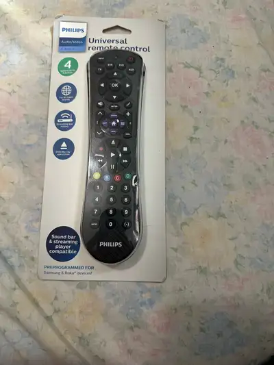 Philips Universal Remote Control - New, View more