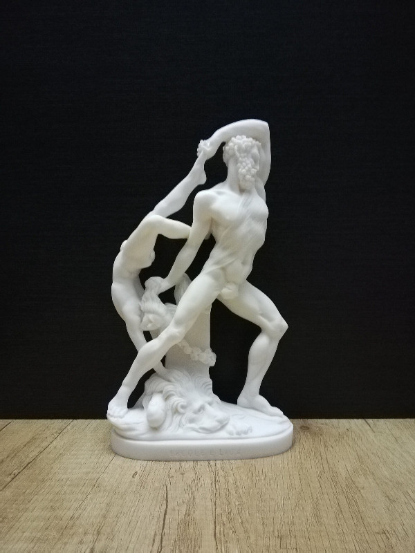 Greek Alabaster Handmade Statue (New) - Hercules and Lichas in Arts & Collectibles in City of Toronto