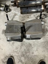 Twin procharger intercoolers turbo or supercharger 