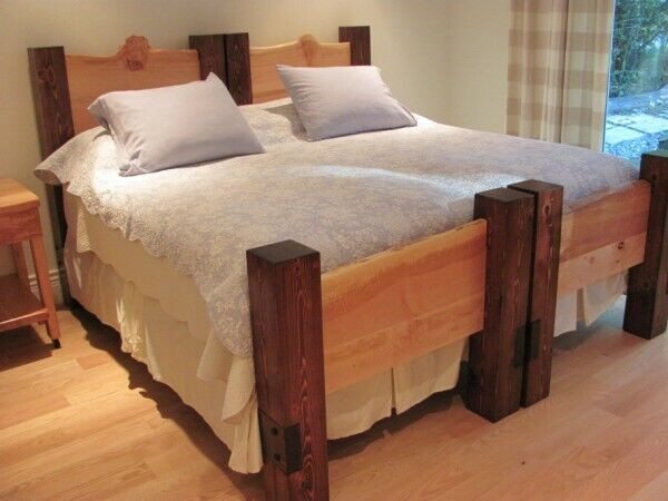 Timber Maple Slab beds in Beds & Mattresses in Comox / Courtenay / Cumberland - Image 2