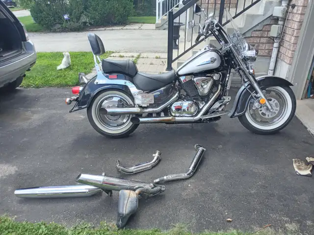 Motorcycle exhaust for 1989 TO 2010 Boulevard OR Intruder 1500CC in Motorcycle Parts & Accessories in Oakville / Halton Region - Image 2