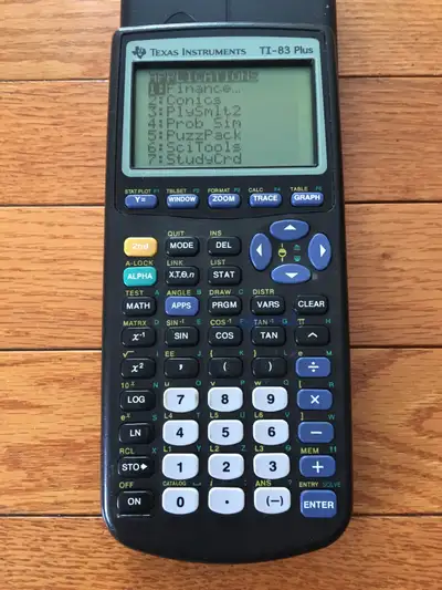 TI 83 plus Very Good Condition with 90 day written warranty, View more