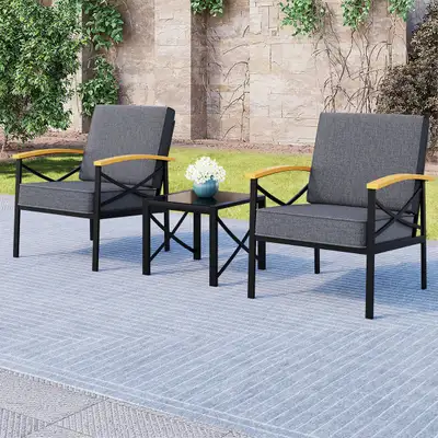 3 Piece Patio Set, View more