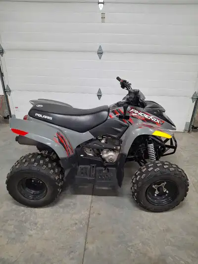 2019 Polaris Phoenix 200cc Quad 2-wheel drive Automatic + reverse transmission Electric start with c...