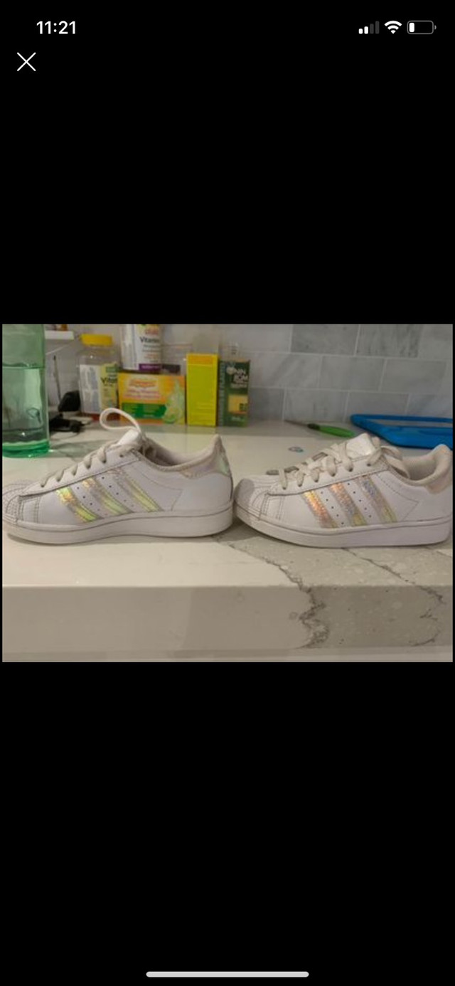 Girls Adidas shoes (size 11)  in Kids & Youth in Oakville / Halton Region