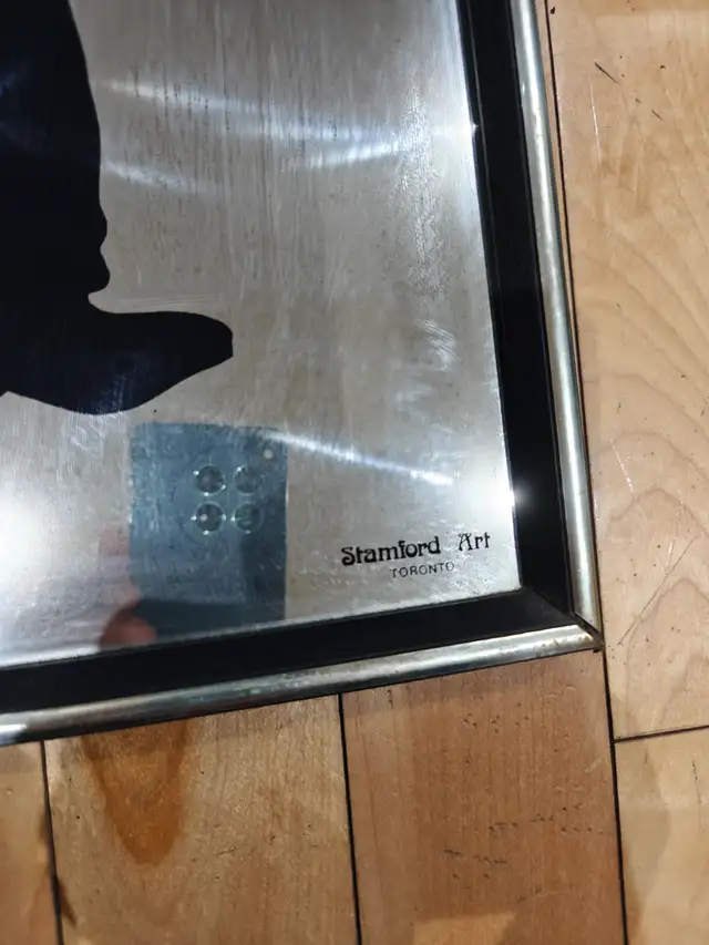 29.5x15 inches vintage Charlie Chaplin mirror wall art in Arts & Collectibles in City of Toronto - Image 5