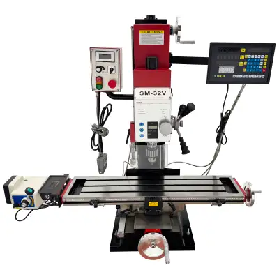 SM-32V Red Brushless Precision Milling & Drilling Machine 028365, View more