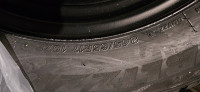 4 pneus neufs Blizzak sur roues acier neuves 245/65r17