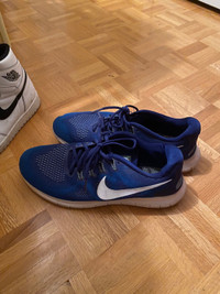 Blue Nike men’s shoes
