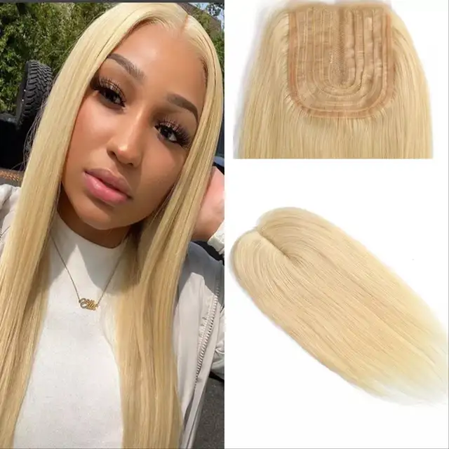 Brand new 613 Blonde Lace Closure 4*1 T Part Straight633734093742091211