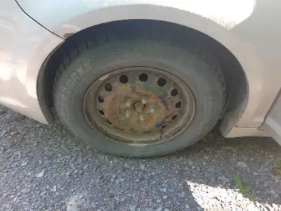 Good snow tires with lots of thread. Tires came off a 2011 chev malibu but probably will fit other c...