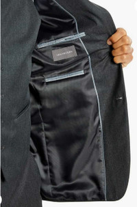 Van Heusen Mens Regular Fit Jacket, Size 42R, Suit Separates 