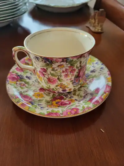 Chintz Cup and Saucer, View more