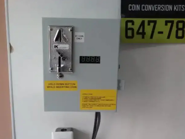 ETL/CSA Certified Coin Operation Conversion Kit for Washer/Dryer dans Laveuses et sécheuses  à Ville de Montréal - Image 2