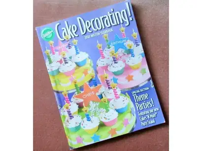 WILTON__2007 Yearbook__ CAKE DECORATING!, View more
