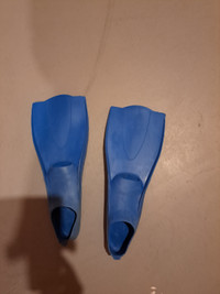 Swimming blue Flippers, Majovca  made in greece