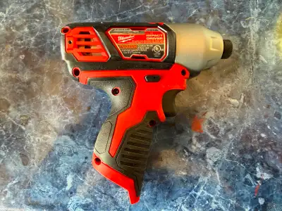 NEW 12 VOLT MILWAUKEE 2462-20 IMPACT DRIVER - TOOL ONLY, View more