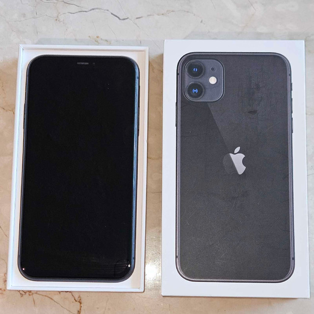 Iphone 11, Black, 64GB dans Téléphones cellulaires  à Ville de Montréal