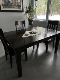 Table( 3 ans )brun foncé 
