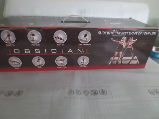 Obsidian Slide Board in Exercise Equipment in Winnipeg - Image 3