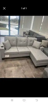 3 seater Brand New Sectional Fabric Sofa